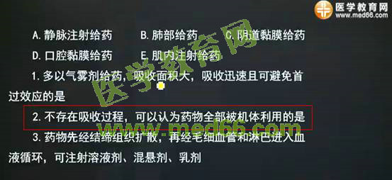 2016年执业药师考试《药学专业知识（一）》试题讲解