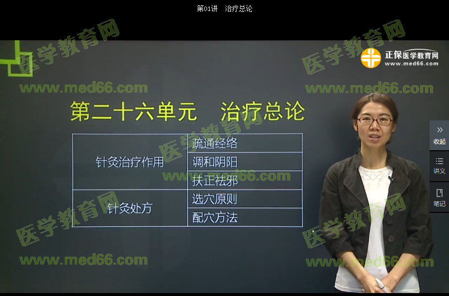 【董吉】中医执业医师考试针灸学99元精选课——治疗总论