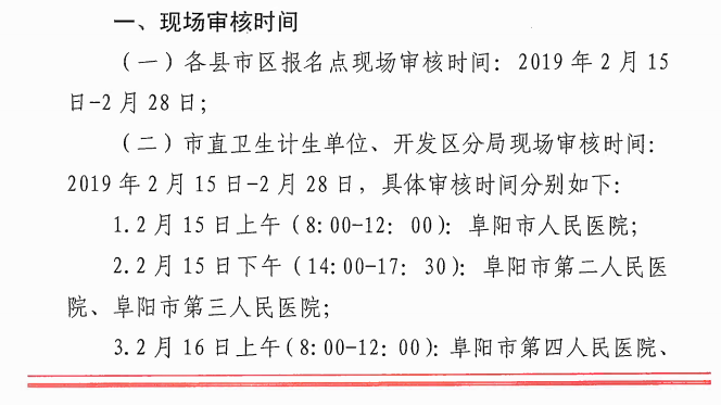 阜阳考点2019年医师资格考试报名审核咨询电话