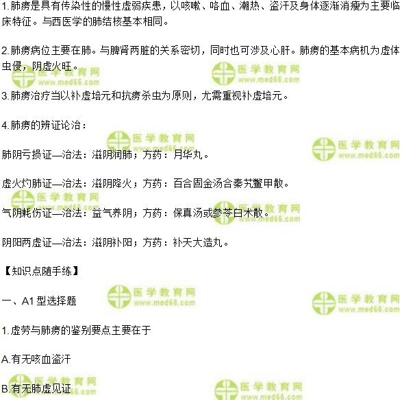 肺痨