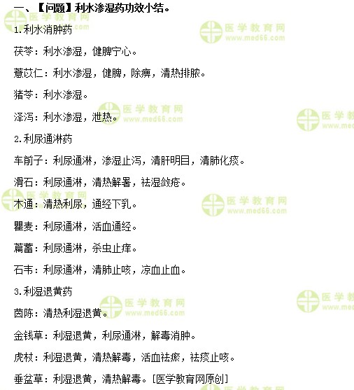 医学教育网初级中药士：《答疑周刊》2019年第43期