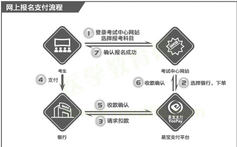 国际眼科医师报名流程示意图