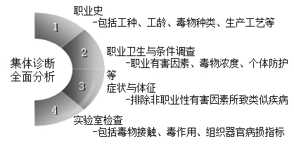 执业中毒的诊断原则