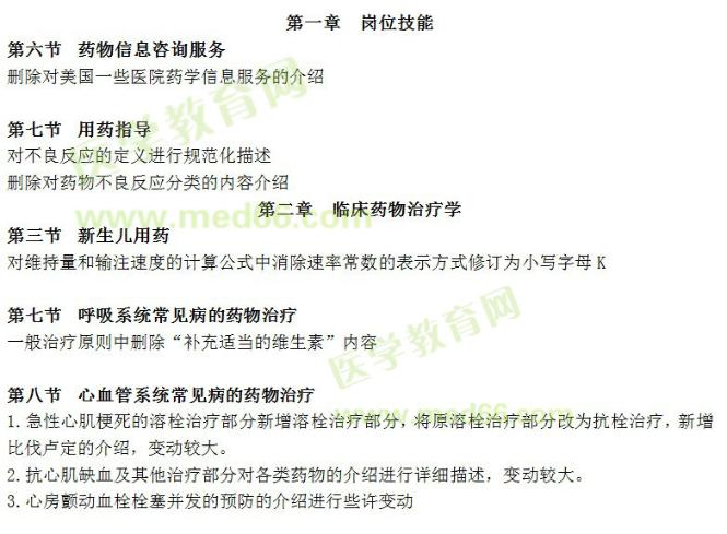 《专业实践能力》教材变动 《专业实践能力》教材变动