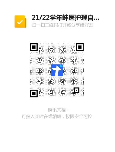 蚌埠医学院自学考试护理学专业本、专科实践环节考核报名二维码