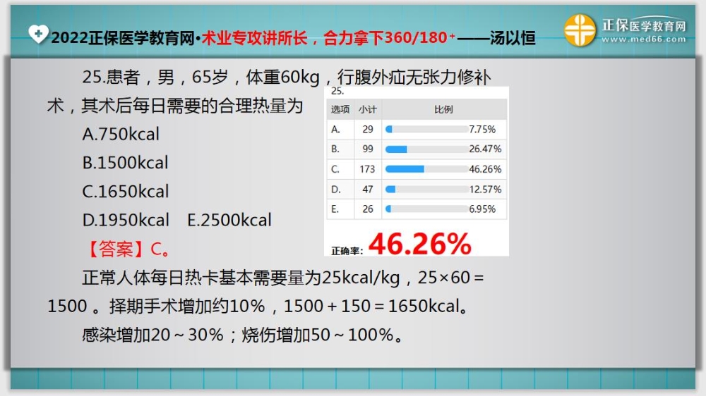 临床助理医师入学测试题25