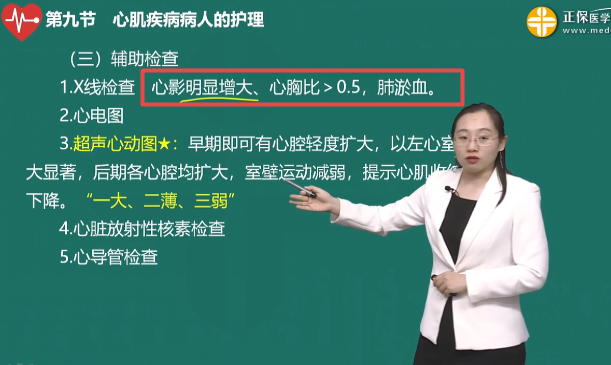 扩张型心肌病心胸比例