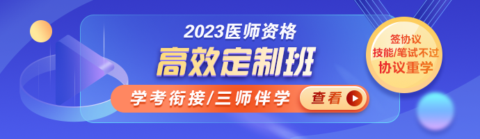 2023临床执业医师高效定制班